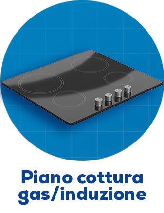 Piano cottura gas/induzione